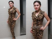 Jumpsuit Leopard Ketat Vicky Shu