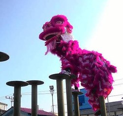 Serunya Nonton Atraksi Barongsai Menyambut Tahun Baru Imlek di Aceh