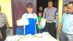 Polisi dan TNI di Aceh Utara Amankan 14,4 Kg Sabu dari Nelayan