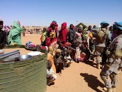 FPU Indonesia Jaga 6 Ribu Pengungsi di Kamp Umbarro Sudan