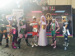 Power Rangers dan Saint Seiya Patroli di The 90s Festival
