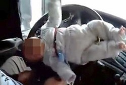 Gila! Bayi di Taiwan Diikat di Kemudi Lantas Diputar-putar