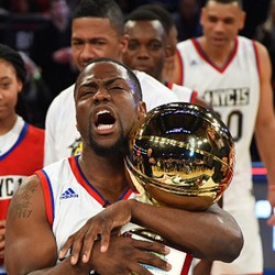Celebrity Games: Barat Kalahkan Timur, Komedian Kevin Hart Jadi MVP