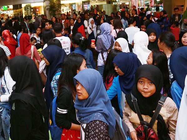 Suasana Premiere 'CJR The Movie: Lawan Rasa Takutmu' di Bandung