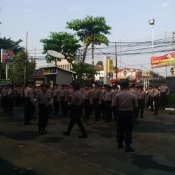 Sidang Putusan BG Dijaga 1.000 Personel, 3 Water Cannon dan 1 Baracuda