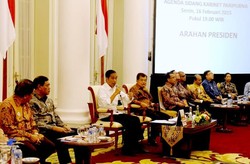 Jokowi Tak Singgung Hasil Praperadilan BG Saat Rapat di Bogor