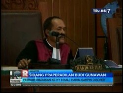 Rekam Jejak Hakim Praperadilan BG Sarpin Rizaldi yang Kini Jadi Sorotan