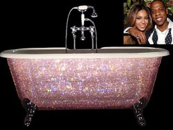Bath-up Bling-bling Unik di Kamar Mandi Beyonce