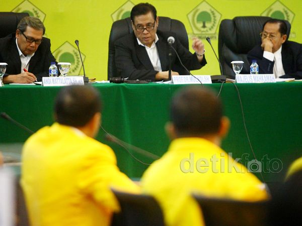 Ical Kembali Absen di Sidang Mahkamah Partai