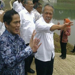 Menteri Basuki Resmikan Waduk Rp 5 Miliar