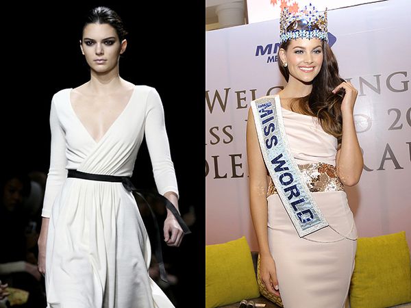 Kendall Jenner Seksi di Catwalk, Cantiknya Miss World 2014