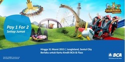 Nikmati Petualangan Seru di Jungle Land Bersama Flazz dan Kartu Kredit BCA