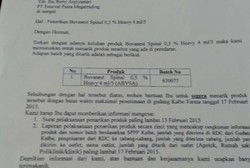 Obat Anestesi Diduga Tertukar Isinya, Hari Ini Batas Akhir Penarikan