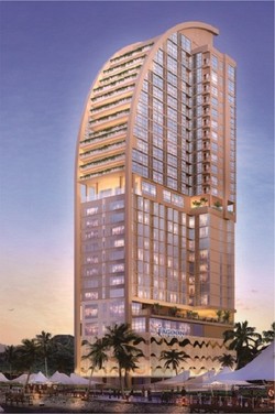 Apartemen Tepi Laut Burj Al Arab Rp 12 M/Unit Jadi Gedung Tertinggi di Manado