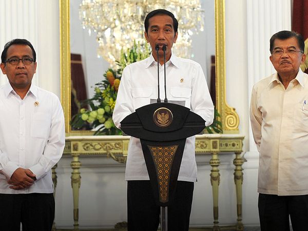 Jokowi Usulkan Badrodin Haiti Jadi Kapolri
