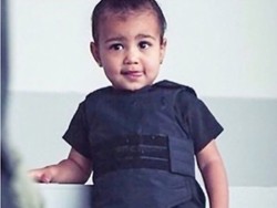 North West Kecil-kecil Sudah Pakai Baju Anti Peluru