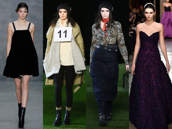 Aksi Kendall Jenner di New York Fashion Week