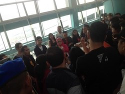 Penumpang Lion Air di Terminal 3 Cengkareng Tujuan Lombok Marah-marah