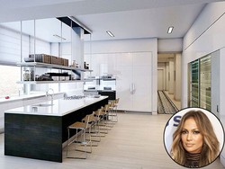 Wuow! Ternyata Dapur Robert Pattinson dan Jennifer Lopez Tertata Rapi dan Cantik! (2)