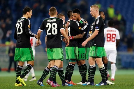 Feyenoord Puas Bisa Imbangi Roma