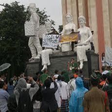 GP Ansor Tolak Patung Ikon Sidoarjo