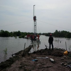 3 Tower Listrik di Sumut Roboh Akibat Besinya Dicuri, PLN Bangun Tower Darurat