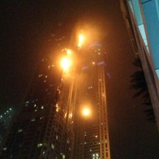Apartemen 79 Lantai di Dubai Terbakar, Ratusan Orang Dievakuasi