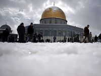 Kota Jerussalem Diselimuti Salju Tebal