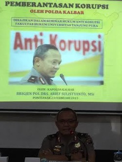 Kapolda Kalbar: Untuk Berantas Korupsi, Polisi Harus Bersih!