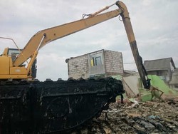Refungsi Bantaran Sisi Timur Waduk Pluit Ditargetkan Mulai Maret