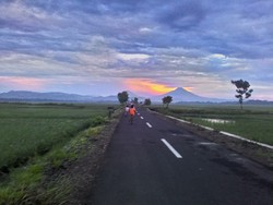 Awan pagi di antara Gn.Sumbing dan Gn.Sindoro