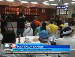 Janji Calon Kapolri Komjen Badrodin Haiti