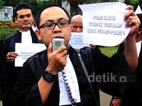 Puluhan Advokat Tolak Kriminalisasi Terhadap BW