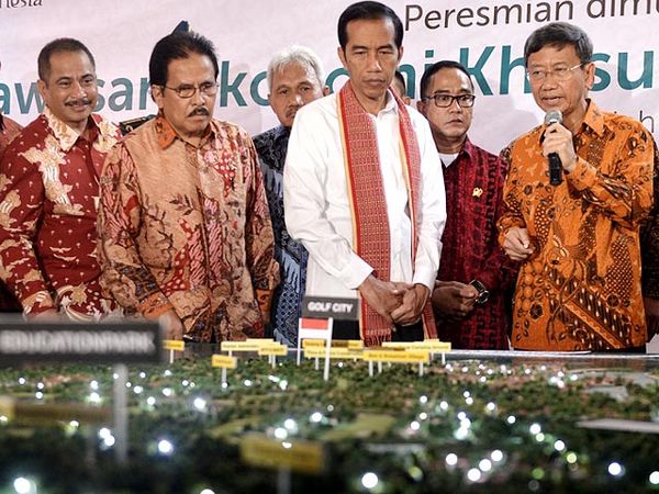 Jokowi Resmikan Kawasan Ekonomi Khusus Tanjung Lesung