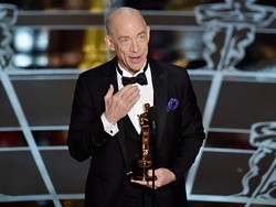 J.K Simmons Aktor Pendukung Terbaik Oscar 2015