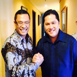 Bos Inter Milan Temui Menperin Saleh Husin, Ada Apa Ya?