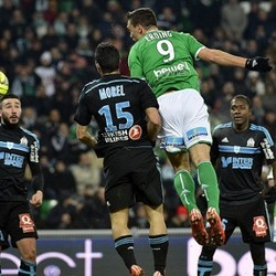 Ketat, Saint Etienne-Marseille Berakhir Imbang 2-2