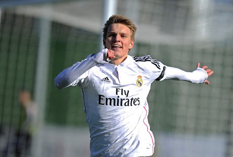 Gol Pertama Odegaard untuk Madrid