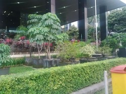 Halaman Muka Gedung KPK Kini Bersih dari Spanduk