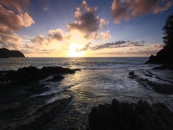 Sunset Cantik di Ujung Pulau Sumatera