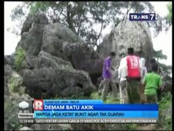 Bukit Batu Akik Keramat di Sumenep Dijaga Ketat Warga