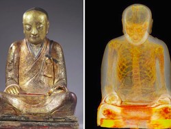 Hiii.. Di dalam Patung Buddha Ini Ada Mumi?