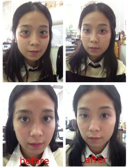 Trik Kecantikan Baru: Samarkan Lingkar Hitam Mata dengan Lipstik