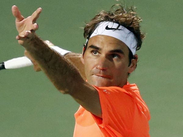 Federer Mulus di Laga Perdana