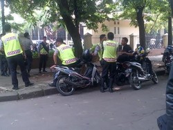 Jelang Putusan Konflik PPP, Area PTUN Dijaga Ketat Polisi