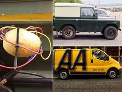 Canggih, Mekanik Ini Bisa Perbaiki Land Rover Tua Pakai Kentang