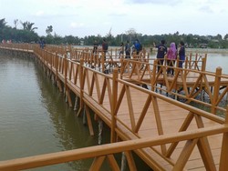 Sore Hari yang Santai di Kampung Dul, Bangka Tengah