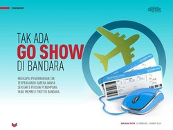 Tak Ada Go Show di Bandara