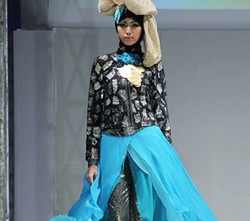 15 Desainer Busana Muslim Tampilkan Busana Monokrom Hingga Colorful di IFW 2015