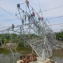 Besi Tower Listrik PLN Dicuri Untuk Makan dan Narkoba
